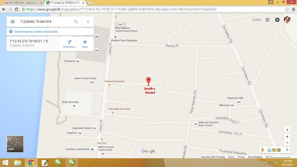 Seetha'S Hostel Negombo Buitenkant foto